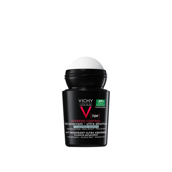 VICHY HOMME ANTIPERSPIRANT ROLL-ON 72H MEESTELE 50ML
