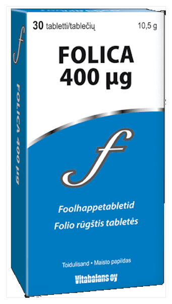 FOLICA TBL 400MCG N30