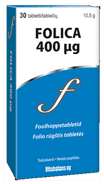 FOLICA TBL 400MCG N30