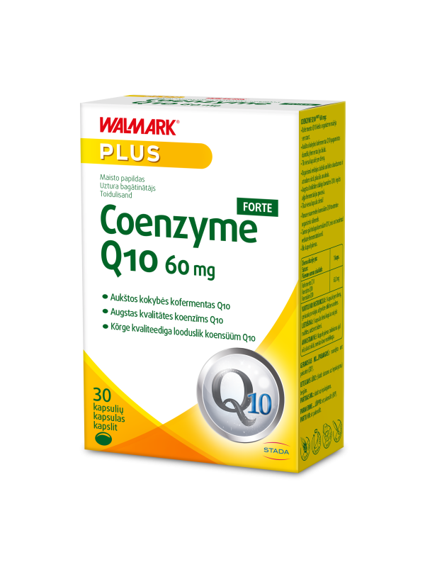 WALMARK KOENSÜÜM Q10 FORTE 60MG CAPS N30
