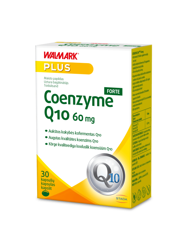 WALMARK KOENSÜÜM Q10 FORTE 60MG CAPS N30
