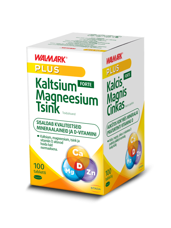 WALMARK KALTSIUM-MAGNEESIUM-TSINK FORTE TBL N100
