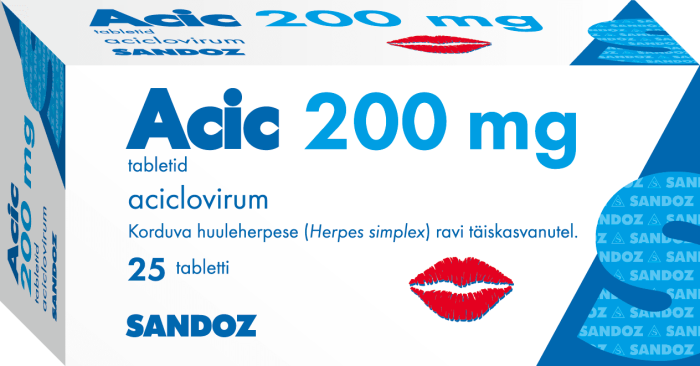 ACIC 200 MG TBL 200MG N25