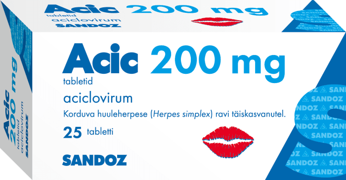 ACIC 200 MG TBL 200MG N25