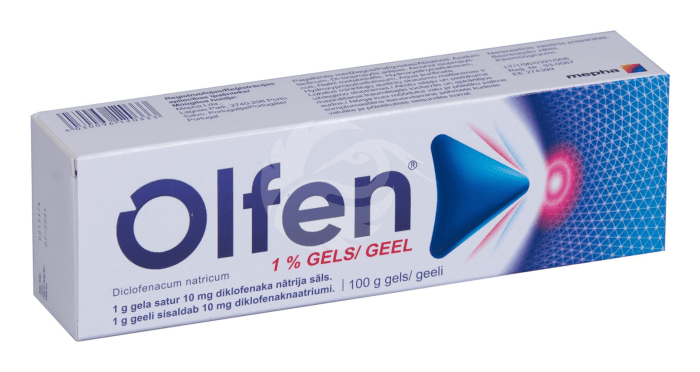 OLFEN GEEL 1% 100G N1