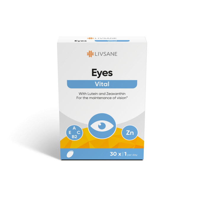 LIVSANE VITAMIINI KAPSLID SILMADELE N30