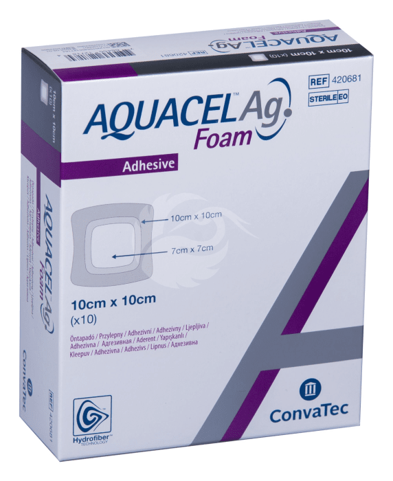 AQUACEL AG FOAM HÕBEDAGA VAHTHAAVASIDE 10 X 10CM N10