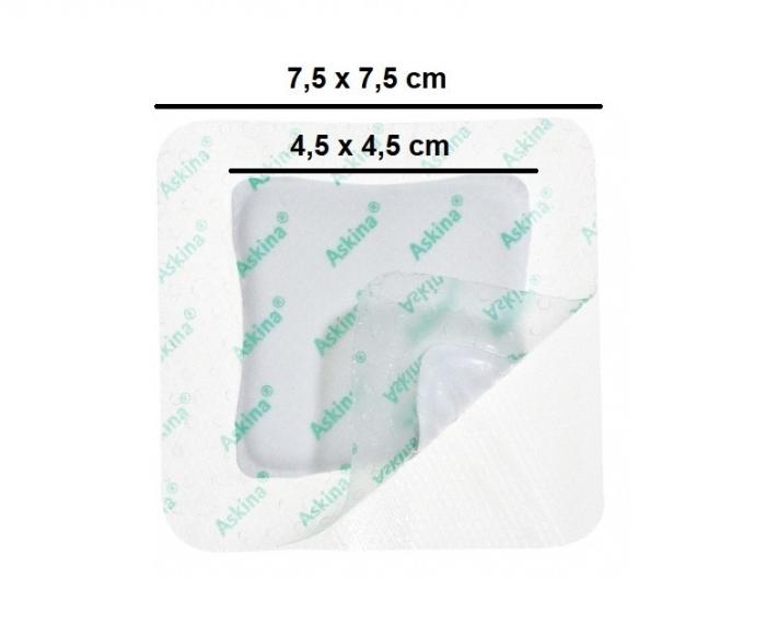 ASKINA DRESSIL BORDER HAAVASIDE 7,5X7,5CM ISEKLEEPUV N1