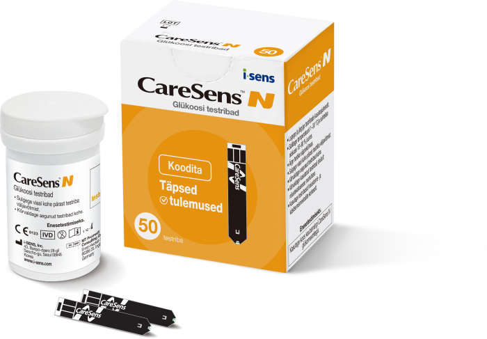 TESTRIBAD CARESENS N N50 (GLÜKOMEETRI)