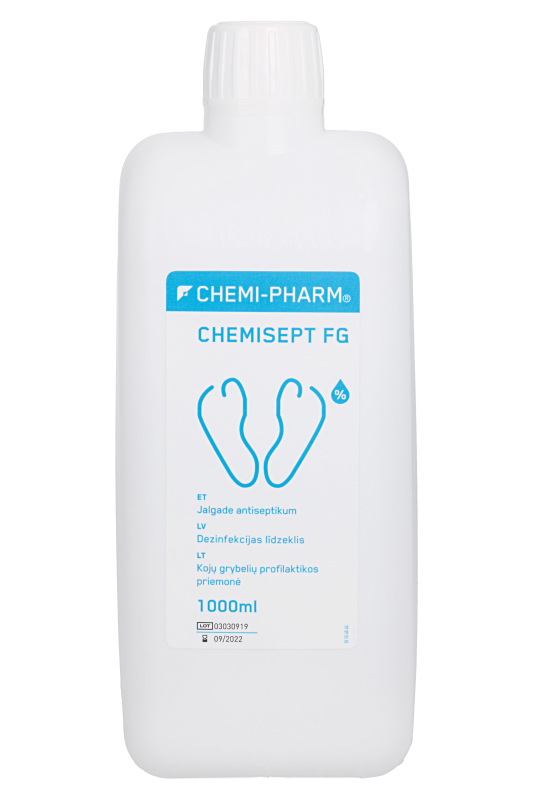 CHEMI-PHARM CHEMISEPT FG JALGADE ANTISEPTIKUM 1L