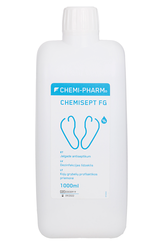 CHEMI-PHARM CHEMISEPT FG JALGADE ANTISEPTIKUM 1L