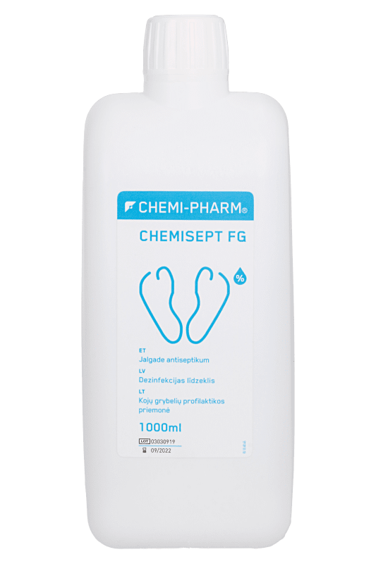 CHEMI-PHARM CHEMISEPT FG JALGADE ANTISEPTIKUM 1L