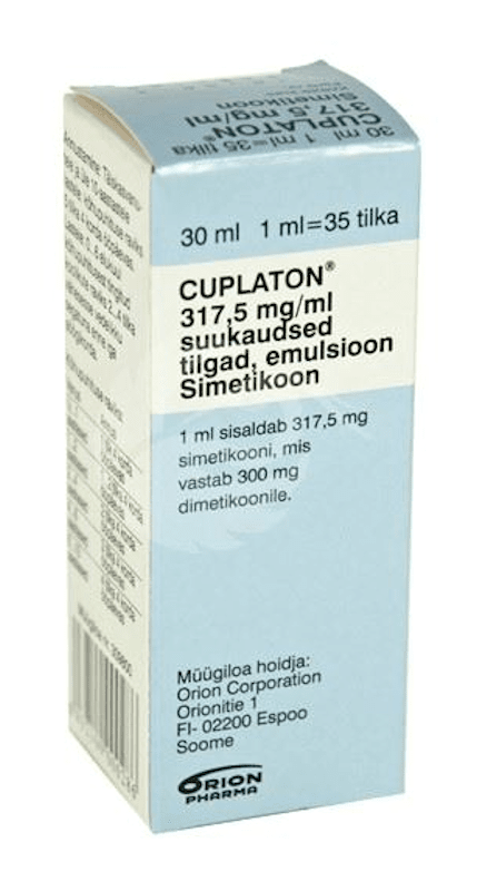 CUPLATON SUUKAUDSED TILGAD EMULSIOON 317.5MG 1ML 30ML N1