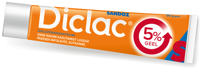 DICLAC 5% GEEL 50MG 1G 50G N1