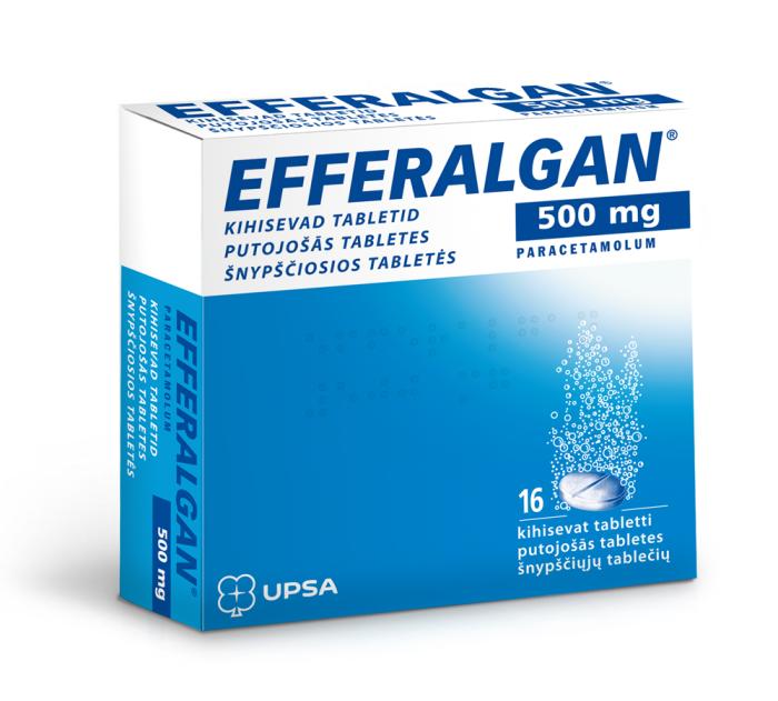 EFFERALGAN KIHISEV TBL. 500MG N16