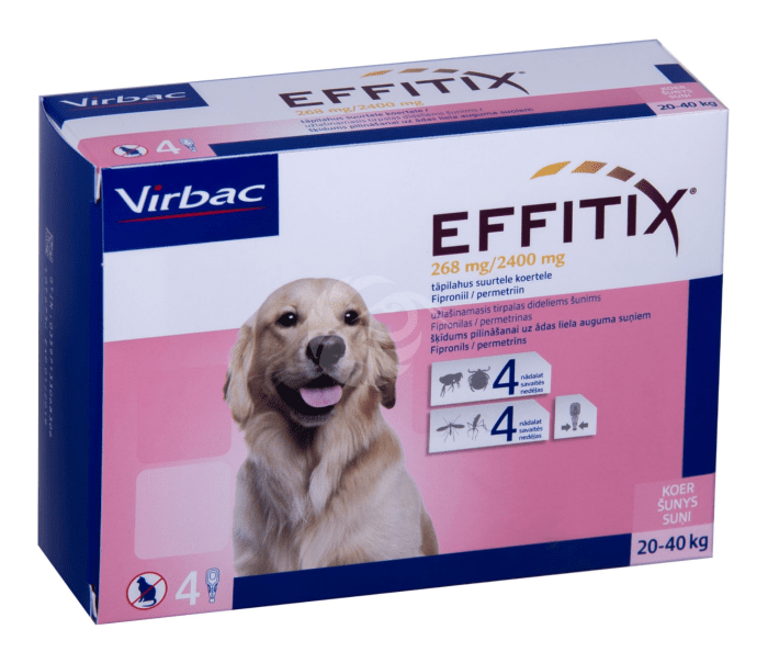 EFFITIX TÄPILAHUS 2400MG+268MG 4.4ML 4.4ML N4