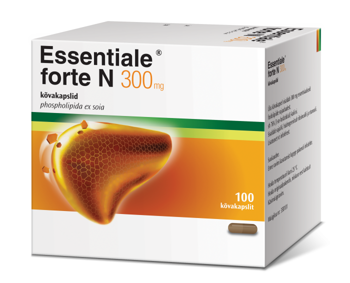 ESSENTIALE FORTE N KÕVAKAPSEL 300MG N100