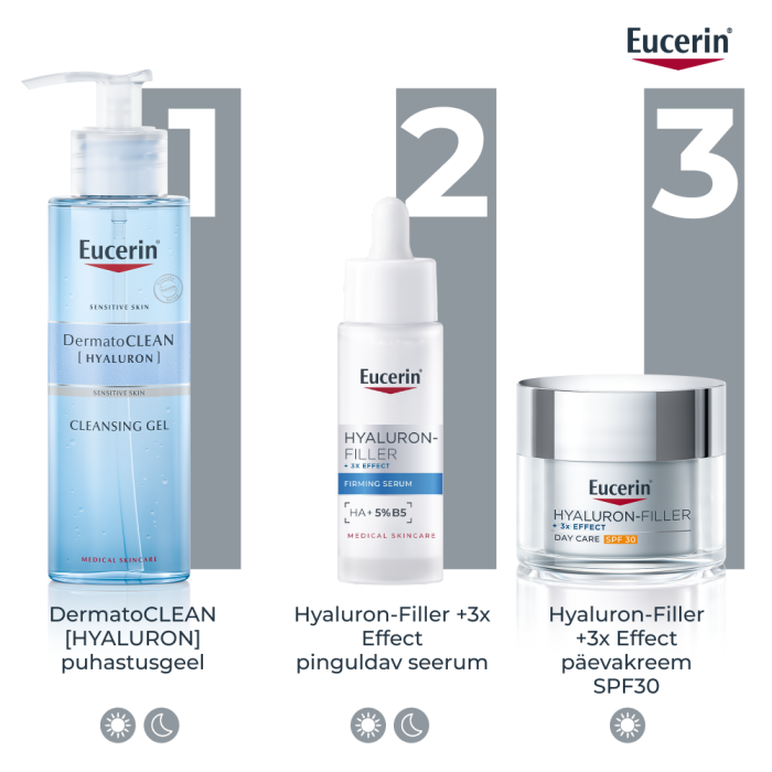 EUCERIN HYALURON-FILLER PÄEVAKREEM SPF30 50ML