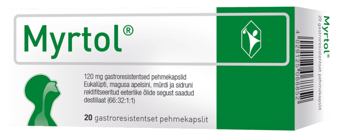 MYRTOL GASTRORESIST PEHMEKAPS 120MG N20