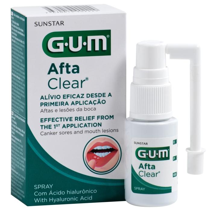 GUM SUUÕÕNE HAAVANDITE SPREI AFTACLEAR 15ML