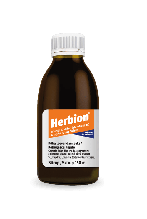HERBION ISLANDI KÄOKÕRV SIIRUP 6MG 1ML 150ML N1