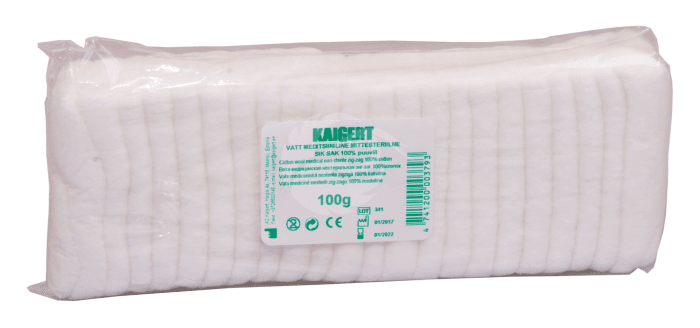 KAIGERT VATT SIK-SAK 100% PUUVILL MITTESTER 100G