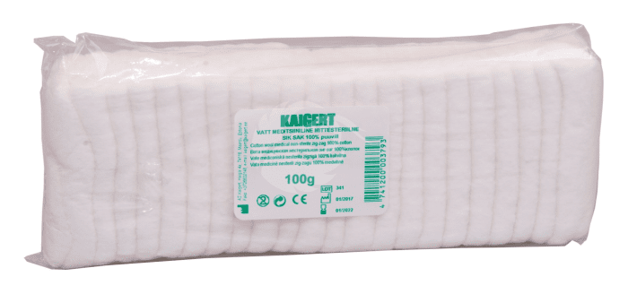 KAIGERT VATT SIK-SAK 100% PUUVILL MITTESTER 100G