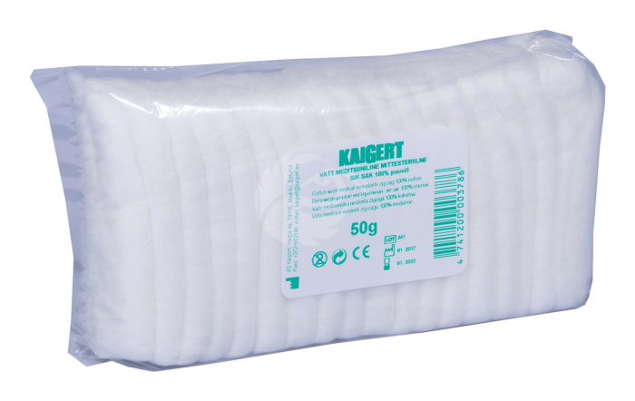 KAIGERT VATT SIK-SAK 100% PUUVILL MITTESTER 50G