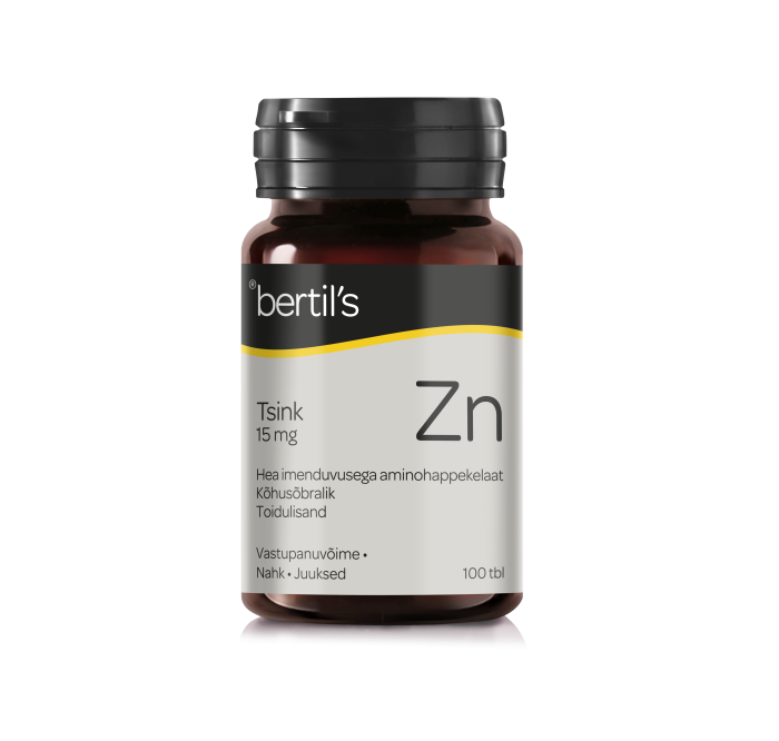 BERTILS KELASIN ZN TBL 15MG N100