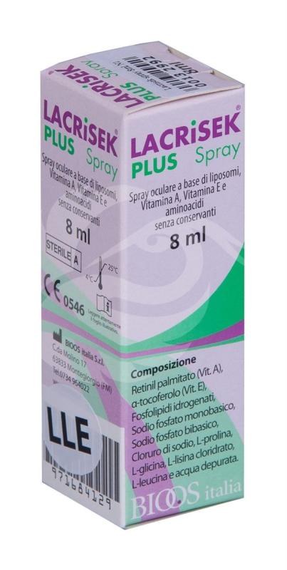 LACRISEK PLUS SILMASPREI 8ML
