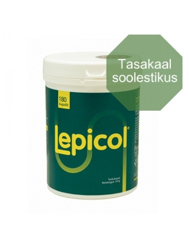 LEPICOL KIUDAINE&PIIMHAPPEBAKTERID KAPS N180