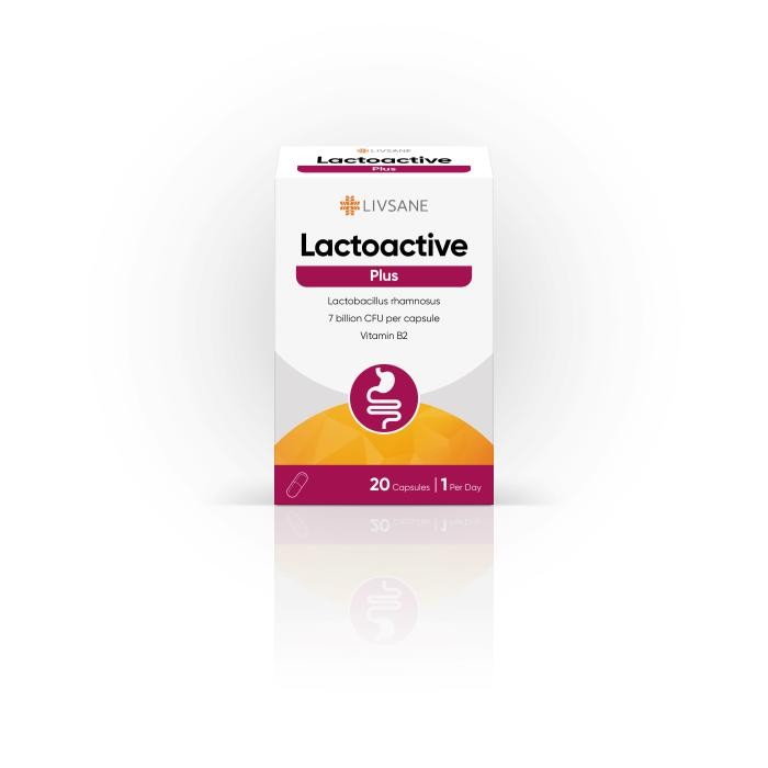 LIVSANE LACTOACTIVE PLUS KAPSLID N20