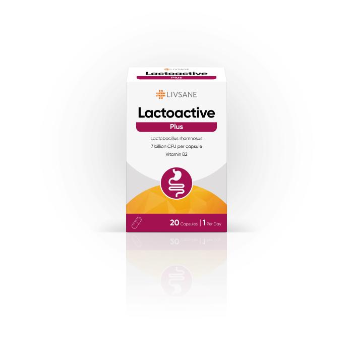LIVSANE LACTOACTIVE PLUS KAPSLID N20