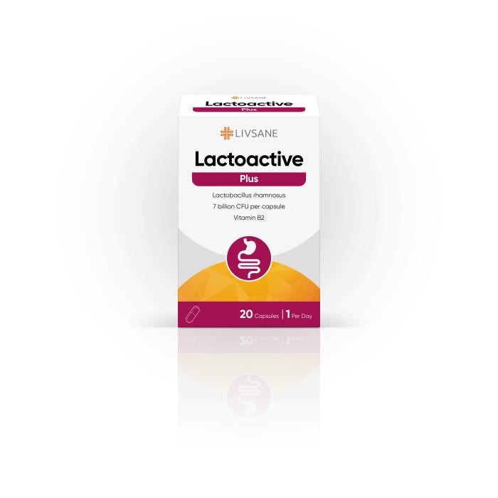 LIVSANE LACTOACTIVE PLUS KAPSLID N20