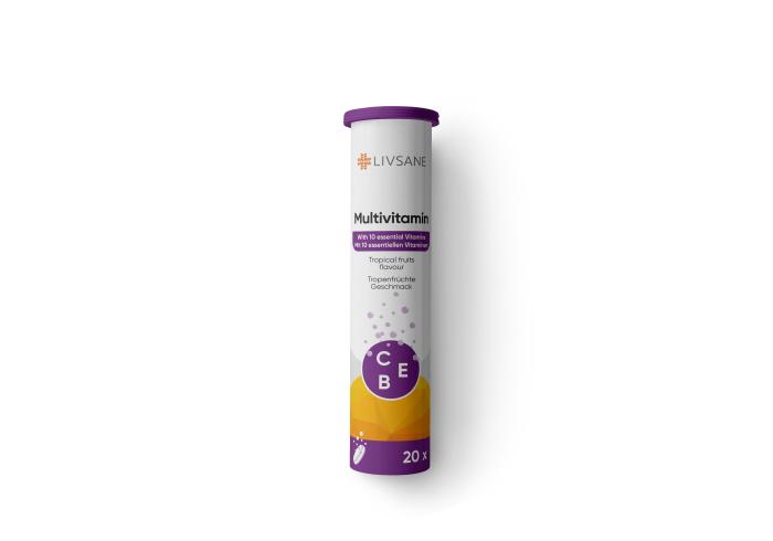 LIVSANE MULTIVITAMIIN LAHUSTUV TBL TROOPILISED VILJAD N20