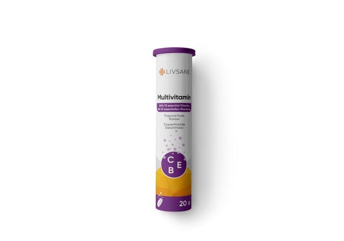 LIVSANE MULTIVITAMIIN LAHUSTUV TBL TROOPILISED VILJAD N20