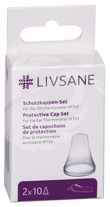 LIVSANE KÕRVATERMOMEETERI KAITSE KAPSLID 2XN10