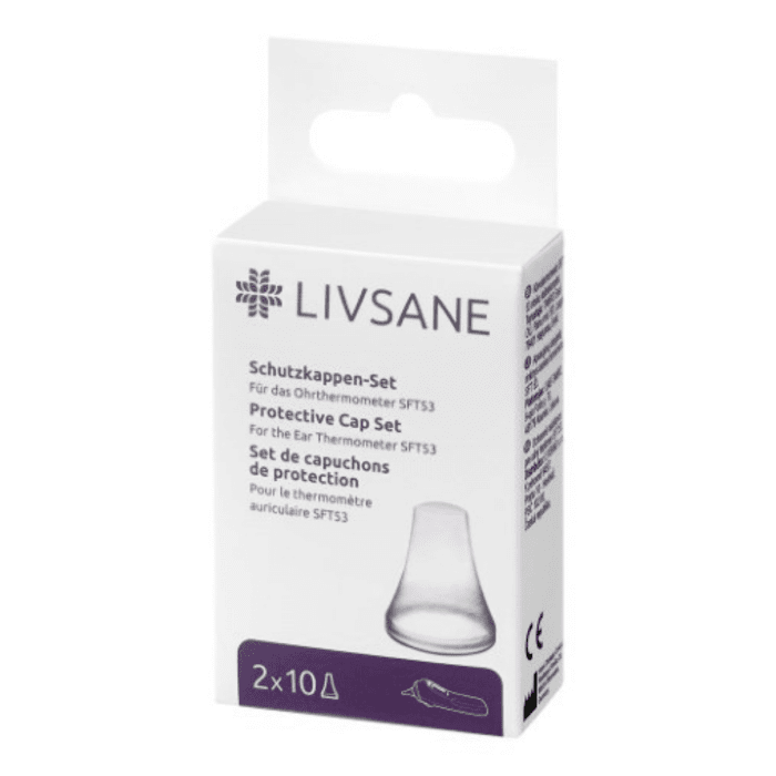 LIVSANE KÕRVATERMOMEETERI KAITSE KAPSLID 2XN10