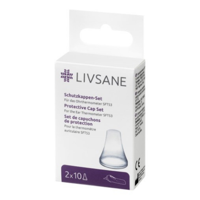 LIVSANE KÕRVATERMOMEETERI KAITSE KAPSLID 2XN10