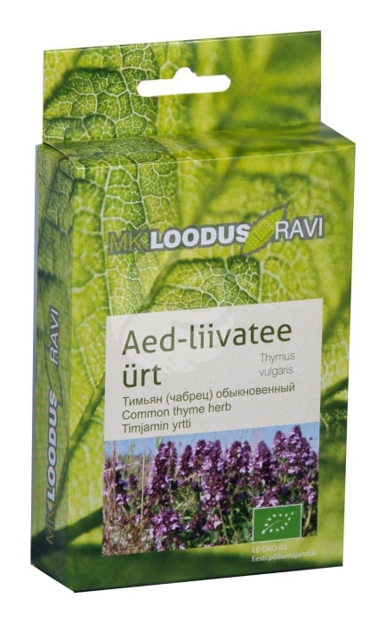 MK LOODUSRAVI AED-LIIVATEE ÜRT ECO 20G