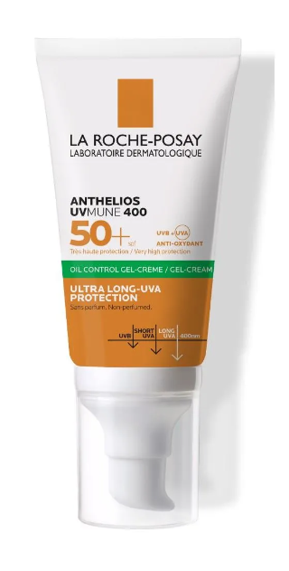 LA ROCHE-POSAY ANTHELIOS PÄIKESEKAITSE GEEL-KREEM SPF50 NÄOLE 50ML