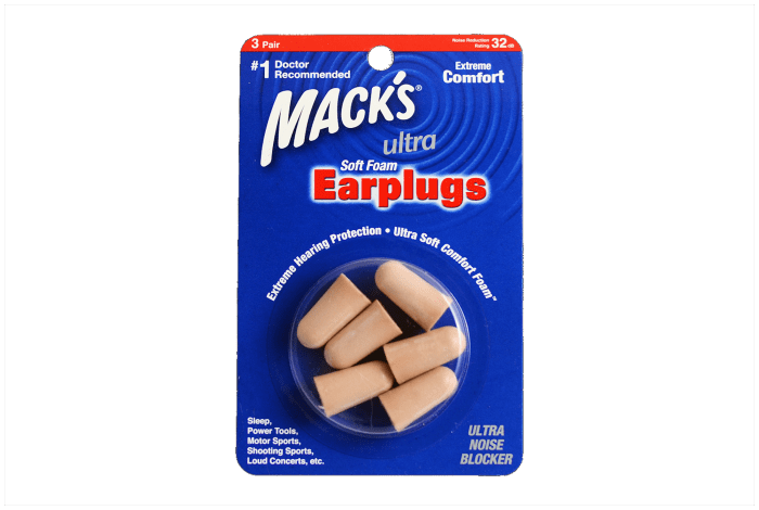 MACK'S KÕRVATROPID PEHMEST VAHUST 3PAARI