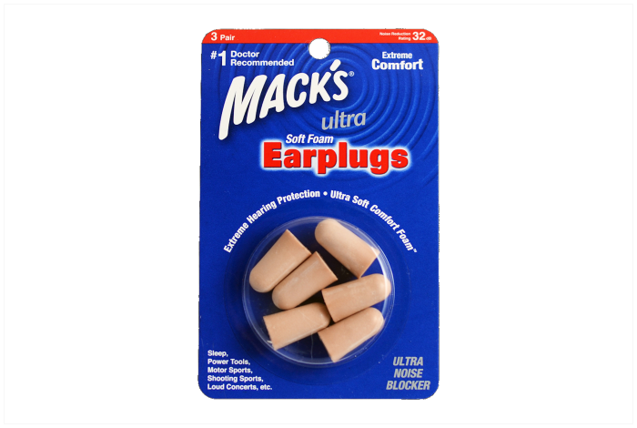 MACK'S KÕRVATROPID PEHMEST VAHUST 3PAARI