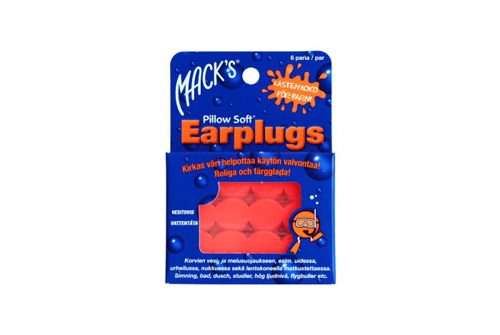 MACK'S KÕRVATROPID VEEKINDLAD LASTELE 6PAARI