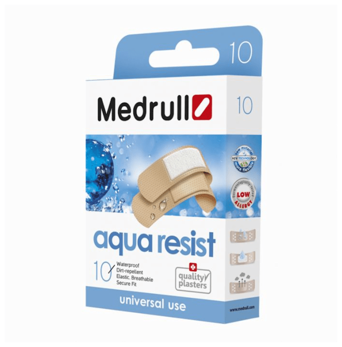 MEDRULL AQUA RESIST PLAASTER 2 SUURUST VEEKINDEL N10