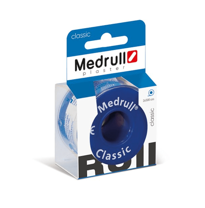 MEDRULL CLASSIC LEUKOPLAST RULLIS 2CMX500CM VALGE