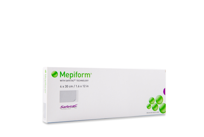 MEPIFORM SILIKOONPLAASTER 4X30CM ISEKLEEPUV STER N5