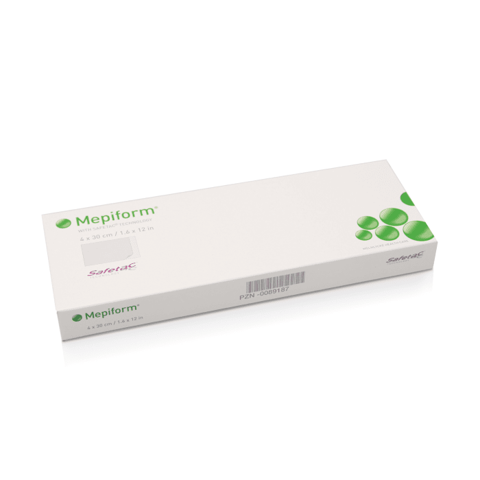 MEPIFORM SILIKOONPLAASTER 4X30CM ISEKLEEPUV STER N5