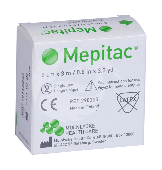 MEPITAC RULLPLAASTER 2CMX3M SILIKOONIST