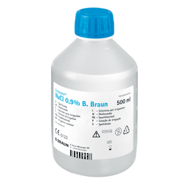 NATRII CHLOR.PRO IRRIG.B.BRAUN 0.9% 500ML N1 (ECOTAINER)